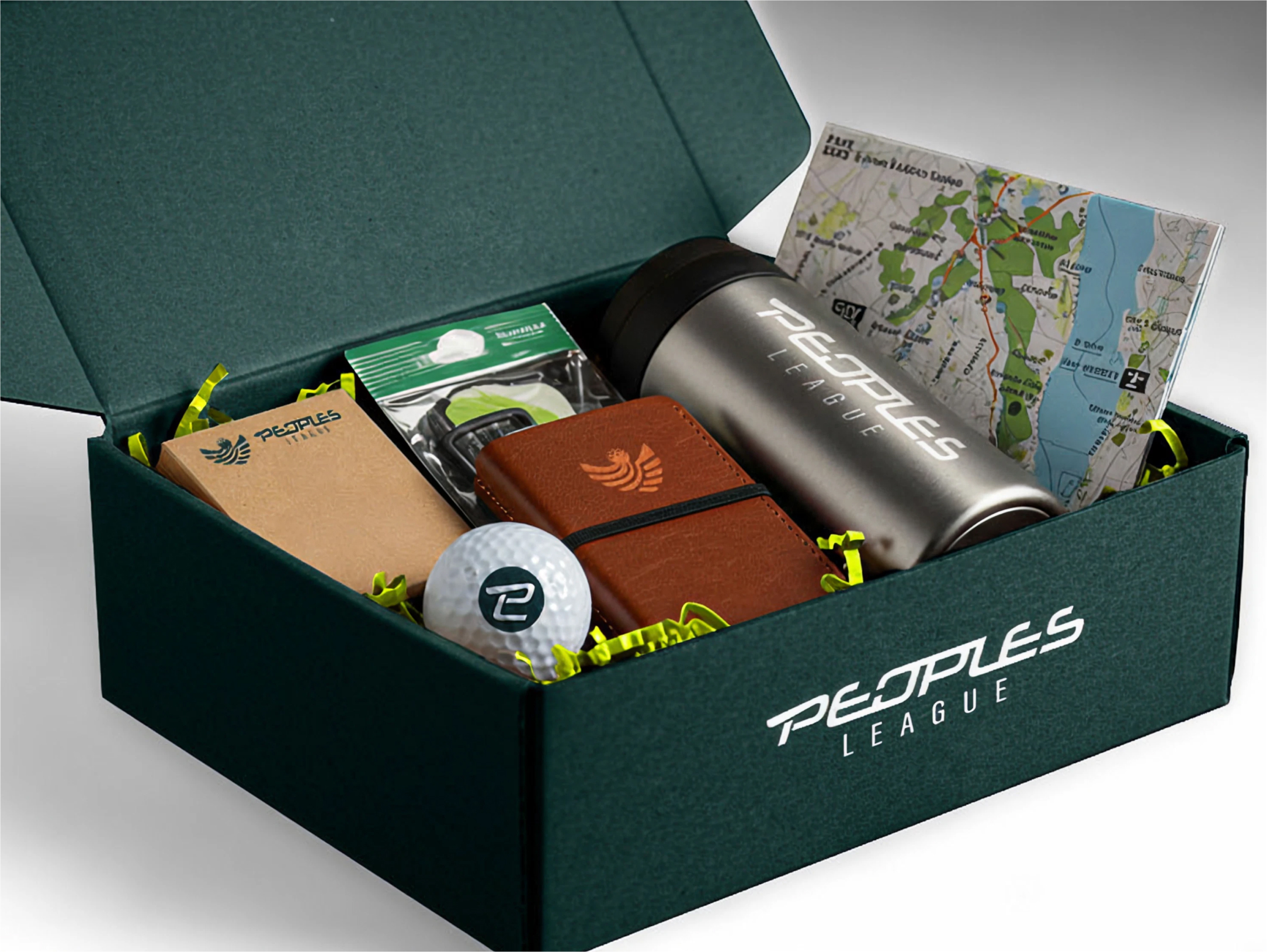 Peoples League Golf gift seeding VVIP influencer kit